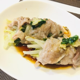 さっぱり野菜の豚肉巻き